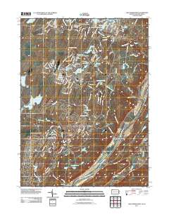 Lake Maskenozha 2011 topographic map thumbnail