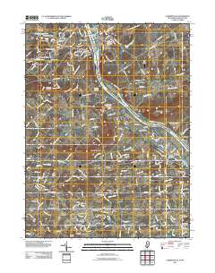Lambertville 2011 topographic map thumbnail