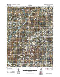 Monmouth Junction 2011 topographic map thumbnail