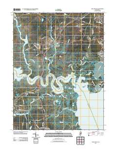 New Gretna 2011 topographic map thumbnail