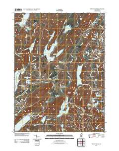Newfoundland 2011 topographic map thumbnail