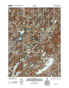 Newton East 2011 topographic map thumbnail