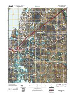 Penns Grove 2011 topographic map thumbnail
