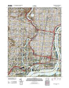 Philadelphia 2011 topographic map thumbnail