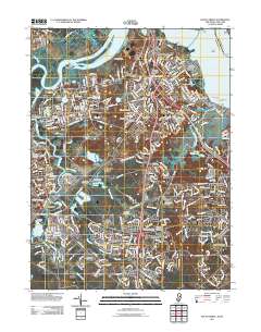 South Amboy 2011 topographic map thumbnail