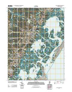 Stone Harbor 2011 topographic map thumbnail