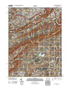 Stroudsburg 2011 topographic map thumbnail