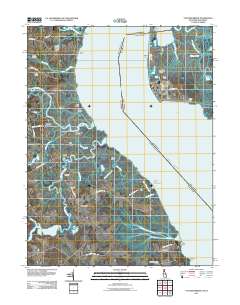Taylors Bridge 2011 topographic map thumbnail