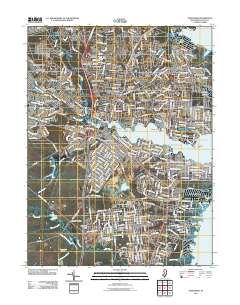 Toms River 2011 topographic map thumbnail