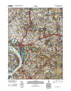Trenton East 2011 topographic map thumbnail