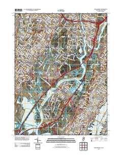Weehawken 2011 topographic map thumbnail