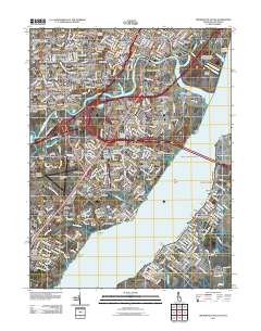 Wilmington South 2011 topographic map thumbnail