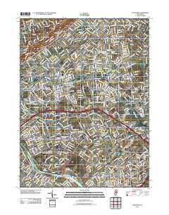 Plainfield 2011 topographic map thumbnail