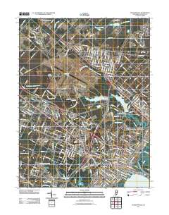 Pleasantville 2011 topographic map thumbnail