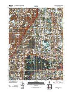 Pompton Plains 2011 topographic map thumbnail
