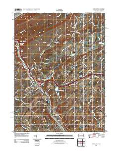 Portland 2011 topographic map thumbnail