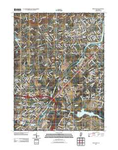 Princeton 2011 topographic map thumbnail