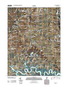 Shiloh 2011 topographic map thumbnail