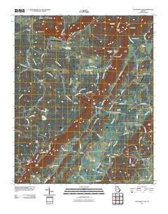 Dougherty Gap 2011 topographic map thumbnail