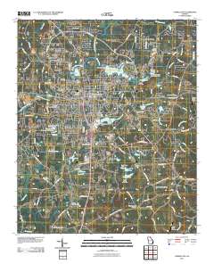 Carrollton 2011 topographic map thumbnail