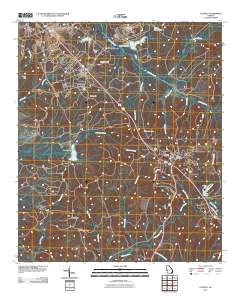 Cusseta 2011 topographic map thumbnail
