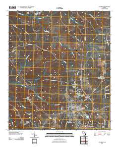 Cuthbert 2011 topographic map thumbnail