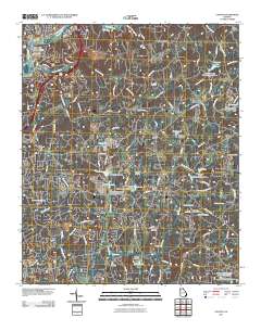 Canton 2011 topographic map thumbnail
