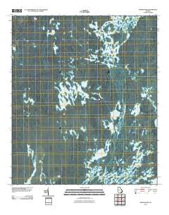 Dinner Pond 2011 topographic map thumbnail