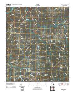 Draketown 2011 topographic map thumbnail