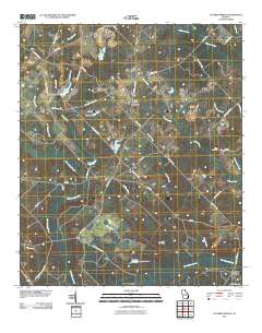 Jay Bird Springs 2011 topographic map thumbnail