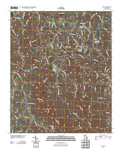 Juno 2011 topographic map thumbnail