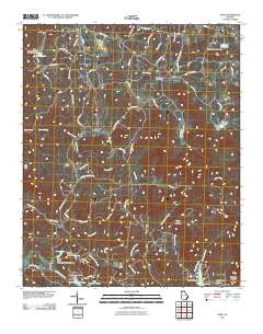 Dyke 2011 topographic map thumbnail