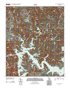 Allatoona Dam 2011 topographic map thumbnail