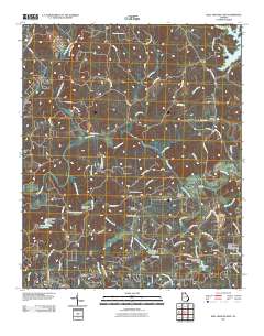 Ball Ground East 2011 topographic map thumbnail