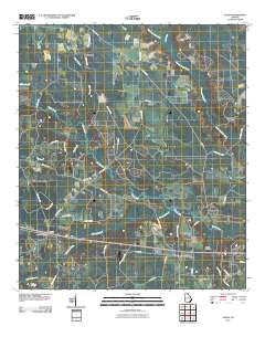 Axson 2011 topographic map thumbnail