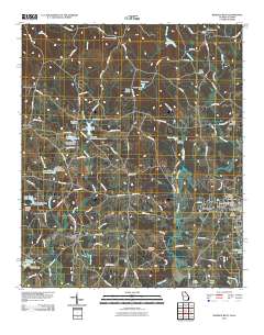 Bowdon West 2011 topographic map thumbnail
