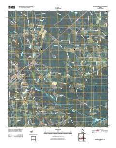 Blackshear East 2011 topographic map thumbnail