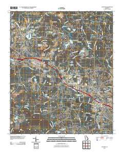 Conyers 2011 topographic map thumbnail