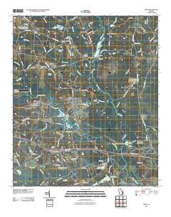 Daisy 2011 topographic map thumbnail