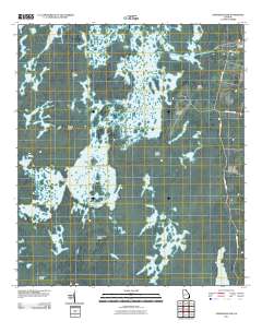 Chesser Island 2011 topographic map thumbnail