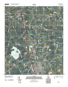 Adel 2011 topographic map thumbnail