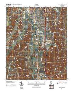 Calhoun South 2011 topographic map thumbnail