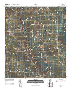 Arabi 2011 topographic map thumbnail