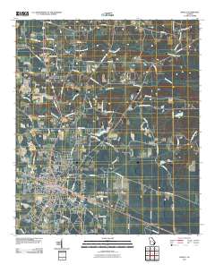 Baxley 2011 topographic map thumbnail