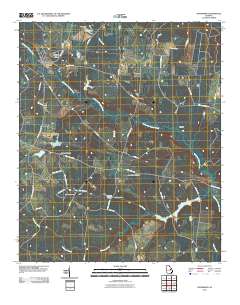 Davisboro 2011 topographic map thumbnail