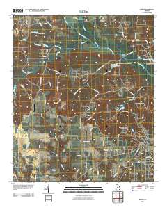 Byron 2011 topographic map thumbnail