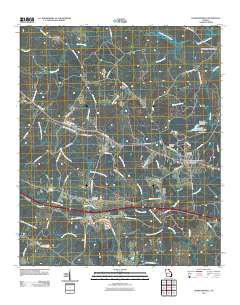 Crawfordville 2011 topographic map thumbnail