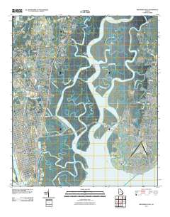 Brunswick East 2011 topographic map thumbnail