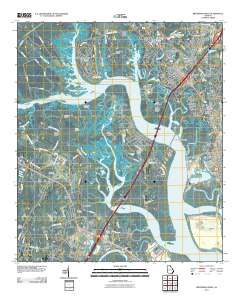 Brunswick West 2011 topographic map thumbnail