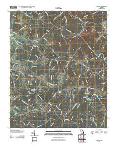 Carlton 2011 topographic map thumbnail
